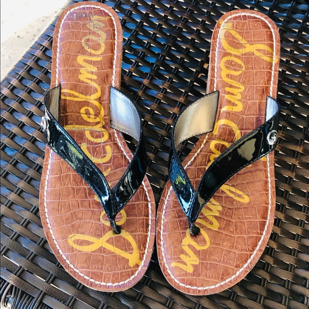 Sam Edelman Patent Wedge Sz 8